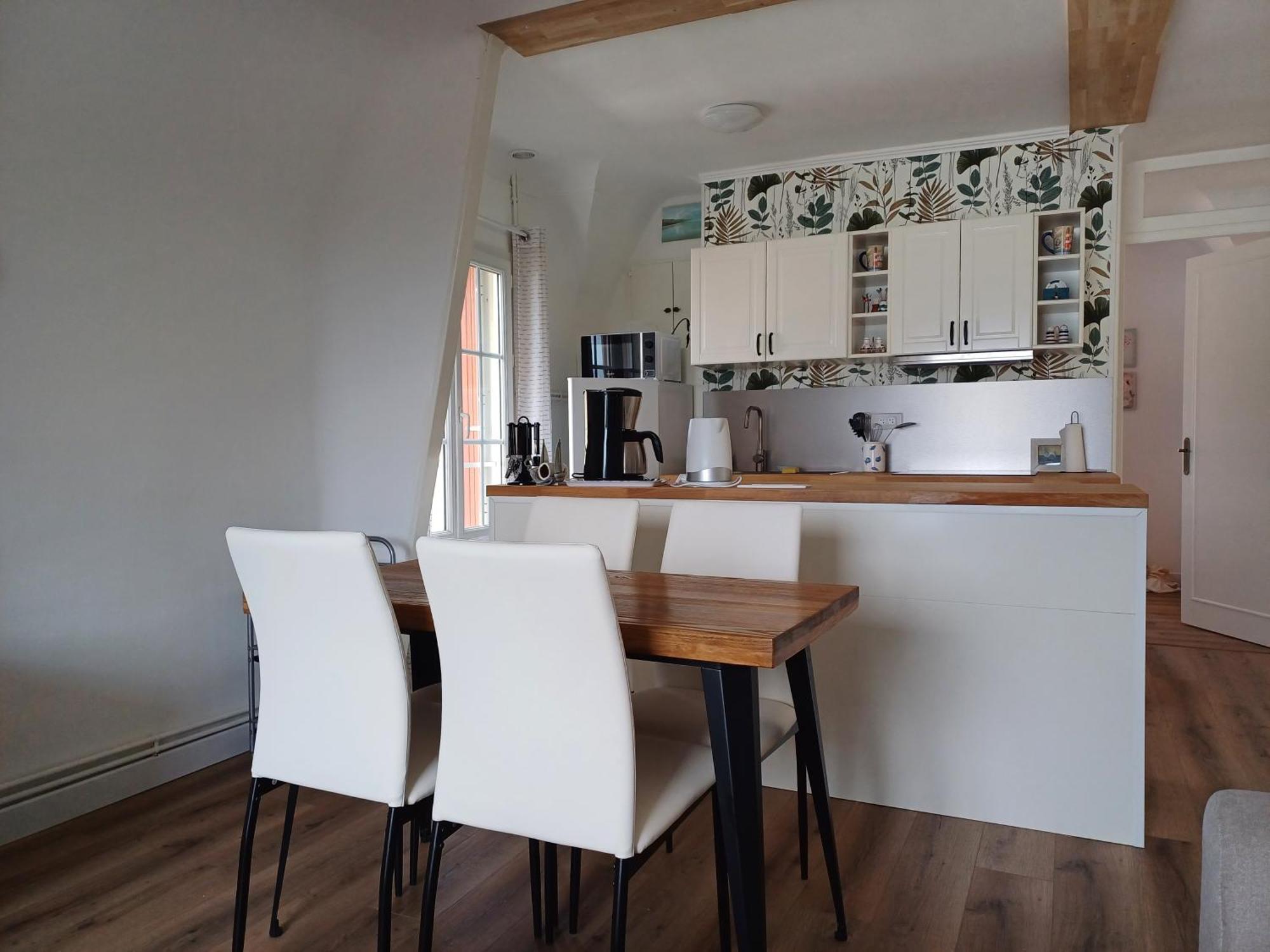 Au Gre Des Marees 2 Appartement Face A La Mer 2Eme Etage Ault Eksteriør bilde