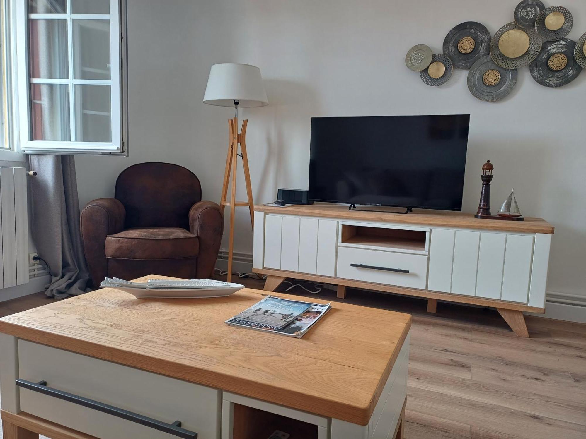 Au Gre Des Marees 2 Appartement Face A La Mer 2Eme Etage Ault Eksteriør bilde
